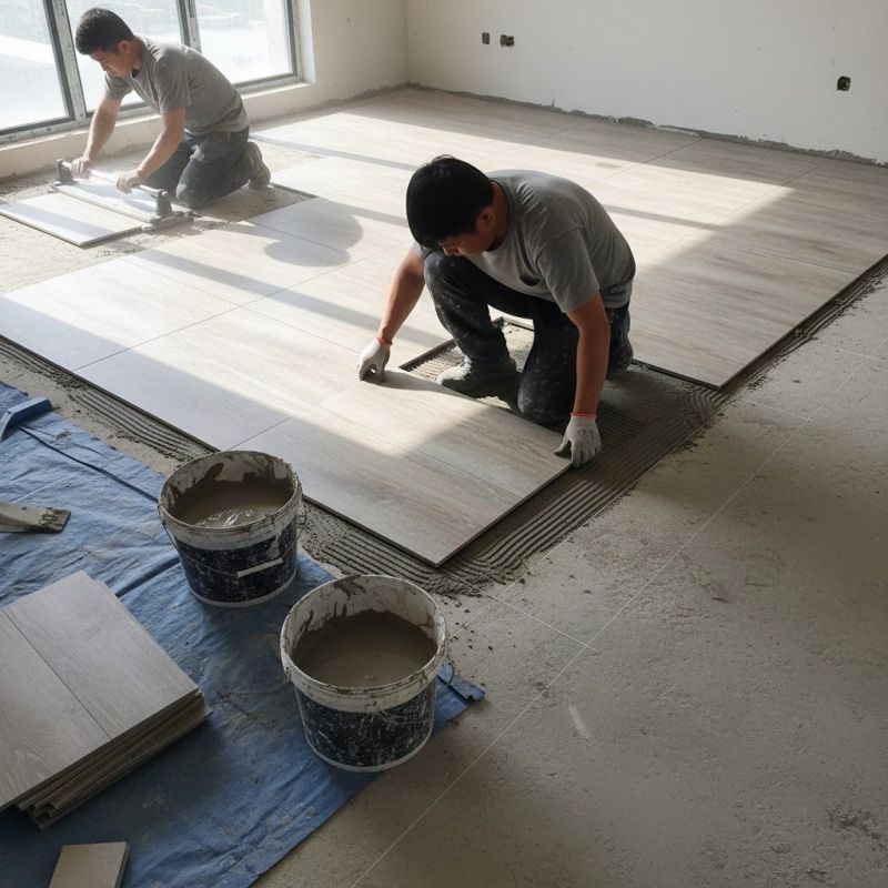 Floor Tile Installation